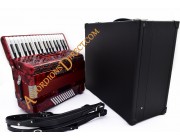 Moreschi 34 key 72 bass 3 voice compact accordion.  Midi expansion option for only £599.
